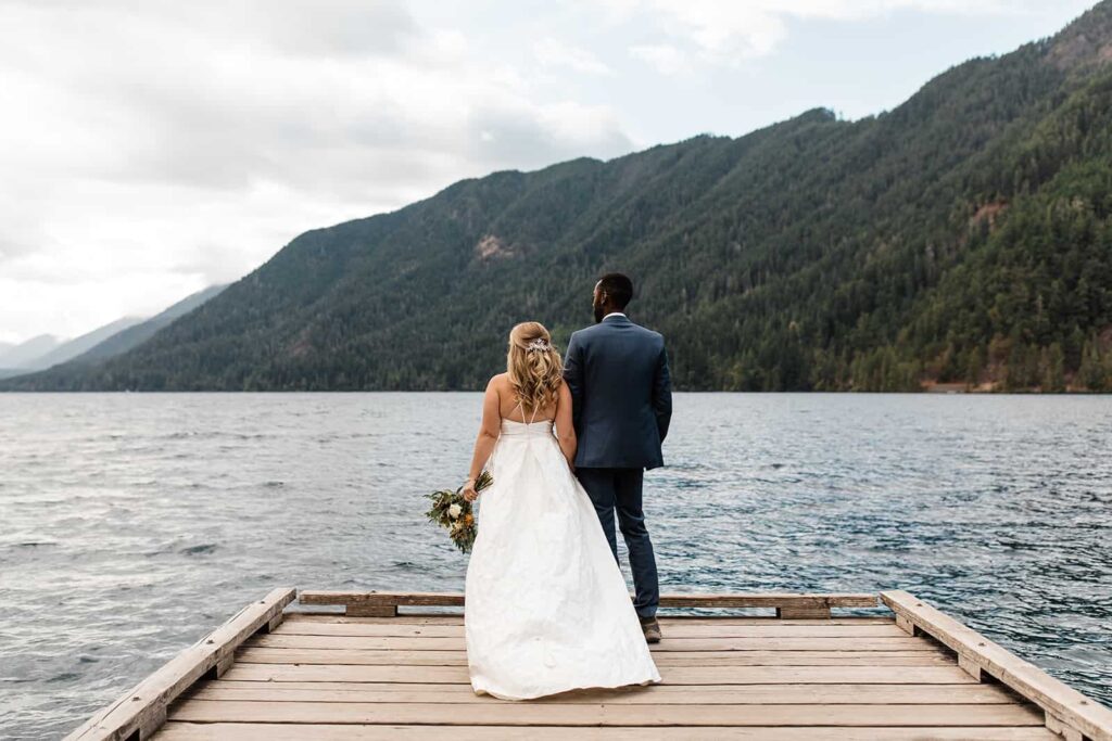 An elopement on Lake Crescent