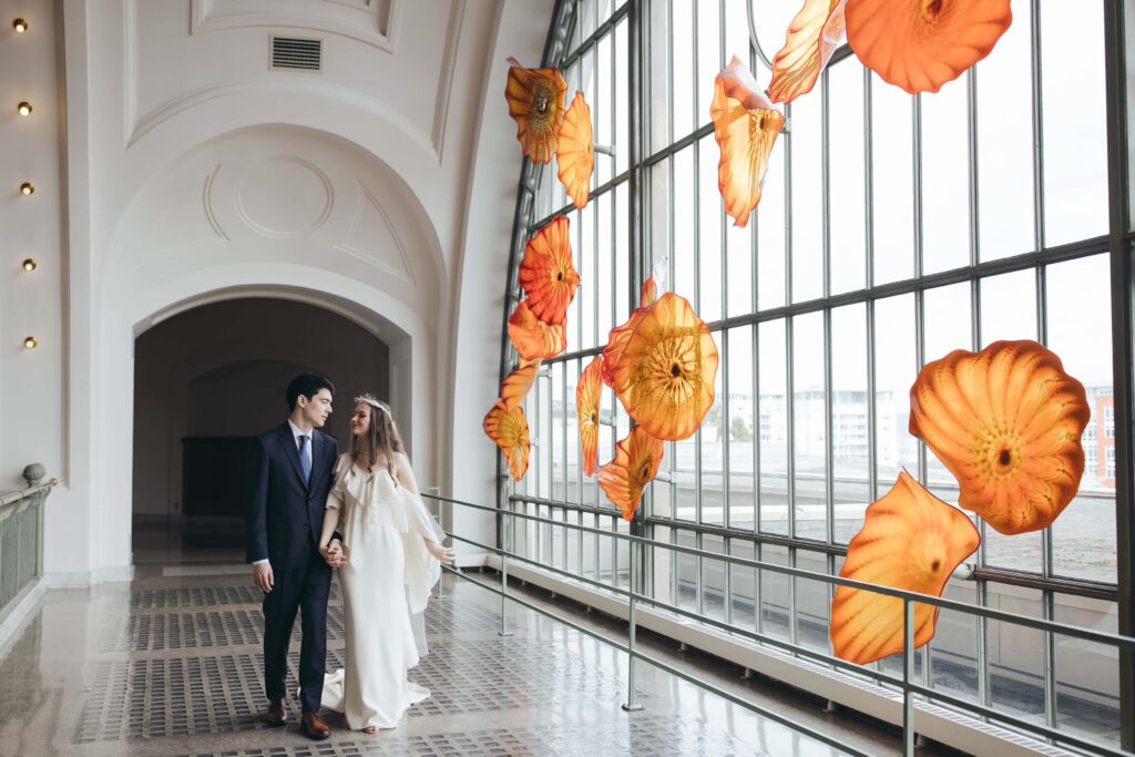Wedding ceremony at Seattle Courthouse